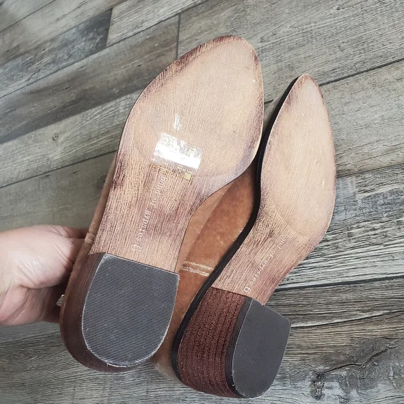 Band of gypsies borderline velvet short booties - Picture 6 of 9